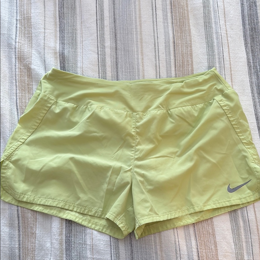Nike Light Green Athletic Shorts